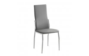 Fresh καρέκλα σε γκρι χρώμα 45x52x100 εκ