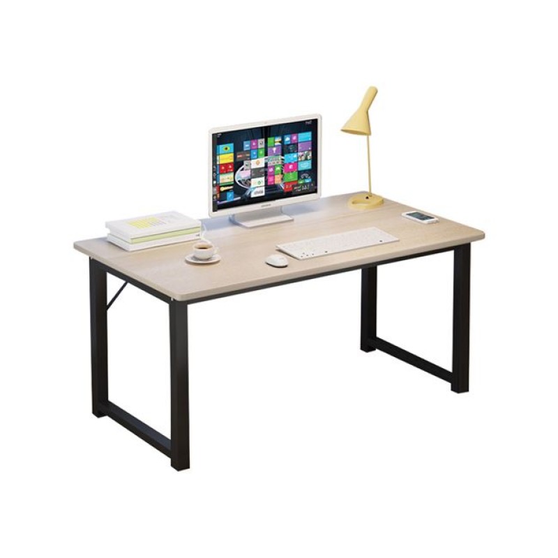 Γραφείο σε στυλ minimal και χρώμα maple  100x60x73 εκ | Echo Deco