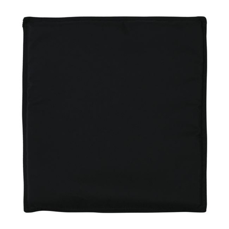Salsa μαξιλάρι καρέκλας σε μαύρο χρώμα με φερμουάρ  42x44x4 εκ