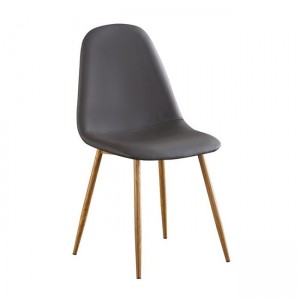 Celina μεταλλική καρέκλα με σκελετό σε φυσικό χρώμα κ&alph