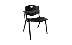 Study καρέκλα με θρανίο με pp σε μαύρο χρώμα 64x62x77 εκ