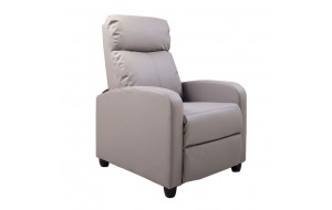 Porter πολυθρόνα relax pu cappuccino 68x86x99 εκ