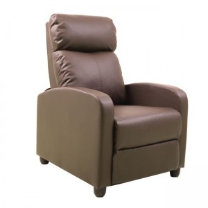 Porter πολυθρόνα relax pu καφέ 68x86x99 εκ
