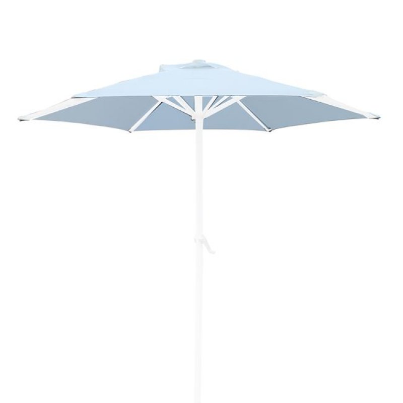 Ανταλλακτικό πανί ομπρέλας στρογγυλό σε λευκό χρώμα 200 εκ