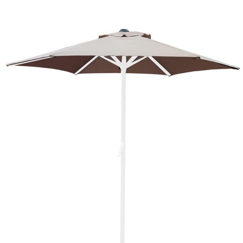 Ανταλλακτικό πανί ομπρέλας από πολυεστέρα σε μπεζ χρώμα 200 εκ