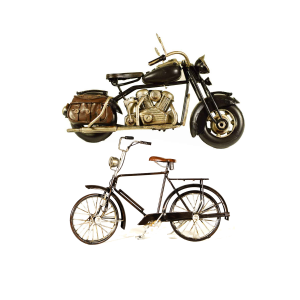 Vintage Μεταλλικά Διακοσμητικά  Ποδήλατα και Μοτοσυκλέτες