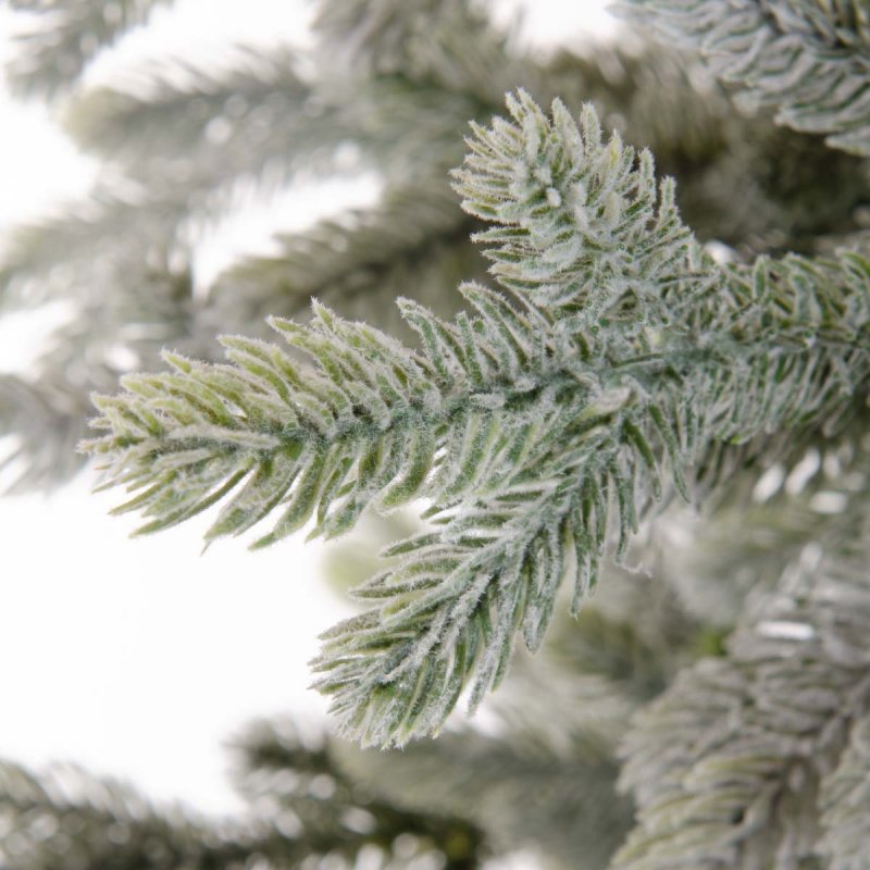 EchoNatural Forest Frost Χριστουγεννιάτικο δέντρο παγωμένο full plastic με ύψος 200 εκ