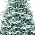Flocked  mix χιονέ  Χριστουγεννιάτικο δέντρο 240 cm