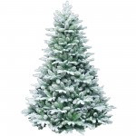 Snow Flocked Χιονισμένο Χριστουγεννιάτικο Δέντρο 210 εκ