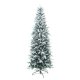 EchoNorw Slim Χιονισμένο Χριστουγεννιάτικο Δέντρο με ύψος 240 εκ