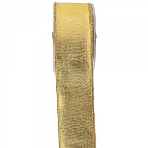 Κορδέλα Loneta σε χρυσή απόχρωση 5.5x900 εκ