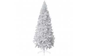 Slim Χριστουγεννιάτικο Δέντρο λευκό  180 εκ
