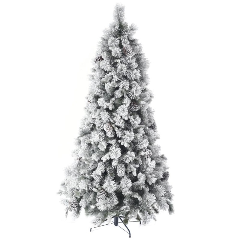 EchoFrost Χριστουγεννιάτικο δέντρο χιονισμένο με ύψος 210 εκ