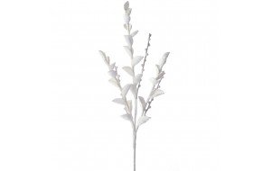 Κλαδί foam με λευκά λουλούδια 112 εκ