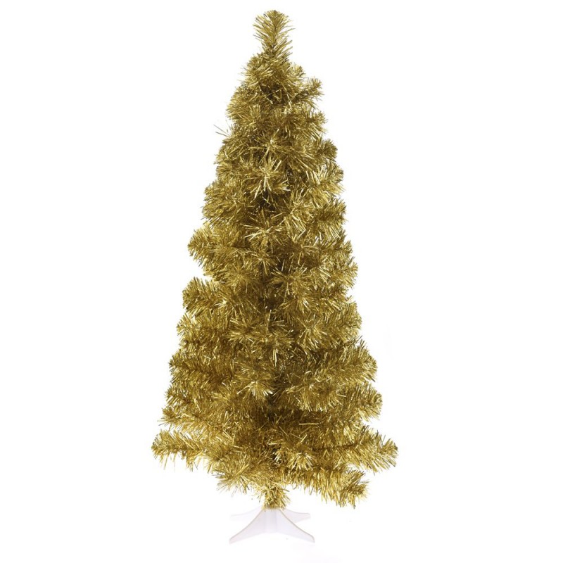 Χριστουγεννιάτικο δεντράκι σε χρυσή απόχρωση slim 75 εκ