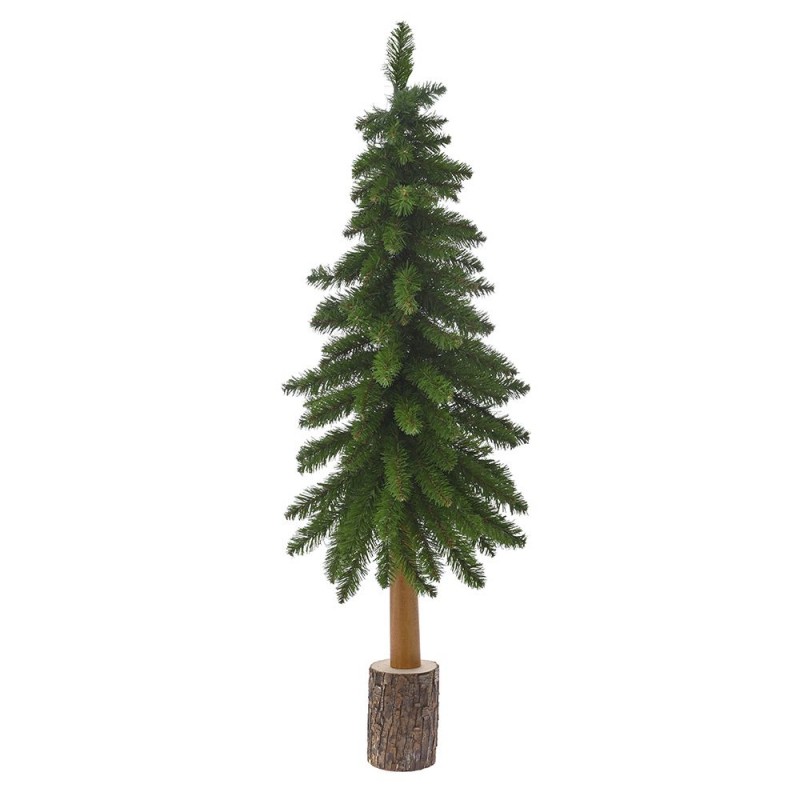 Χριστουγεννιάτικο δέντρο σε ξύλινο κορμό 100 εκ