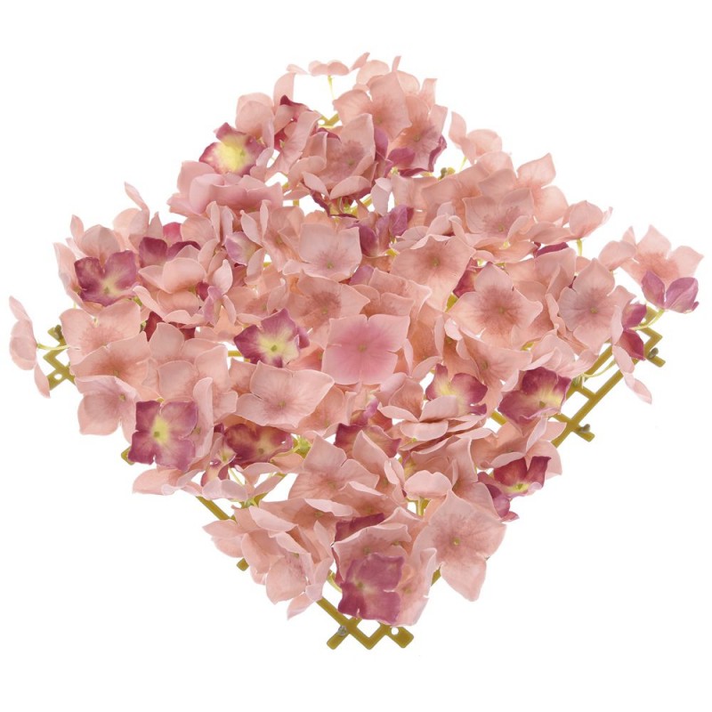 Διακοσμητικό πάνελ με άνθη ροζ ορτανσίας  27 εκ
