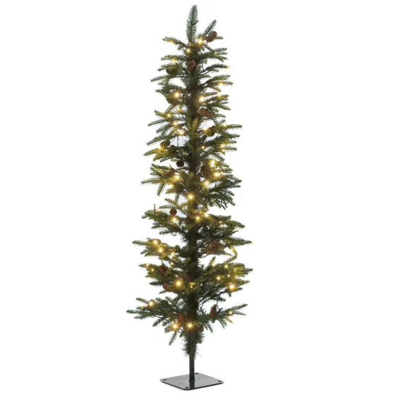 Χριστουγεννιάτικο δέντρο Pencil pine με ενσωματωμένα 70 led 35x90 εκ