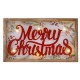 Χριστουγεννιάτικη διακοσμητική πινακίδα merry Christmas με φως 25x4x15 εκ