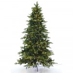 Eira Forest χριστουγεννιάτικο δέντρο πράσινο με ενσωματωμένα 840 λαμπάκια λευκά led 240 εκ
