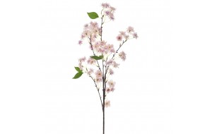 Ροζ κλαδί κερασιάς με εξηντατρία άνθη 90 εκ