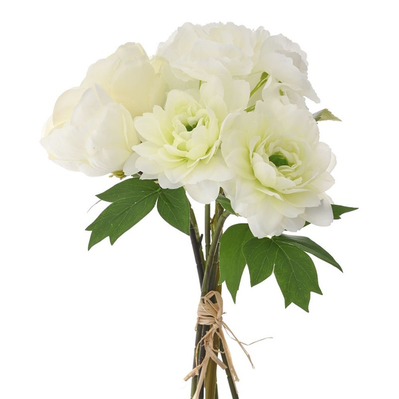 Μπουκέτο με λευκά άνθη 30 εκ
