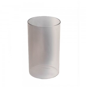 Γυάλινο βάζο με σχήμα κυλίνδρου 12x20 εκ