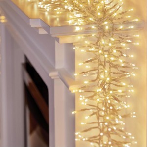 750 Led λαμπάκια Cluster flashing με διάφανο καλώδιο IP44 και ψυχρό λευκό φως 12 μέτρα 750 Led λαμπάκια Cluster flashing με διάφανο καλώδιο IP44 και ψυχρό λευκό φως 12 μέτρα