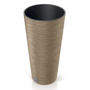 Furu Eco Wood κρεμ κασπώ λεπτό στρογγυλό από ανακυκλωμένα υλικά 30x58 εκ