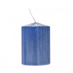 Κερί περλέ σε μπλε χρώμα 7x10 εκ