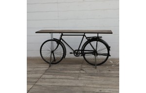 Μεταλλικό vintage ποδήλατο τραπέζι 193x46x92 εκ