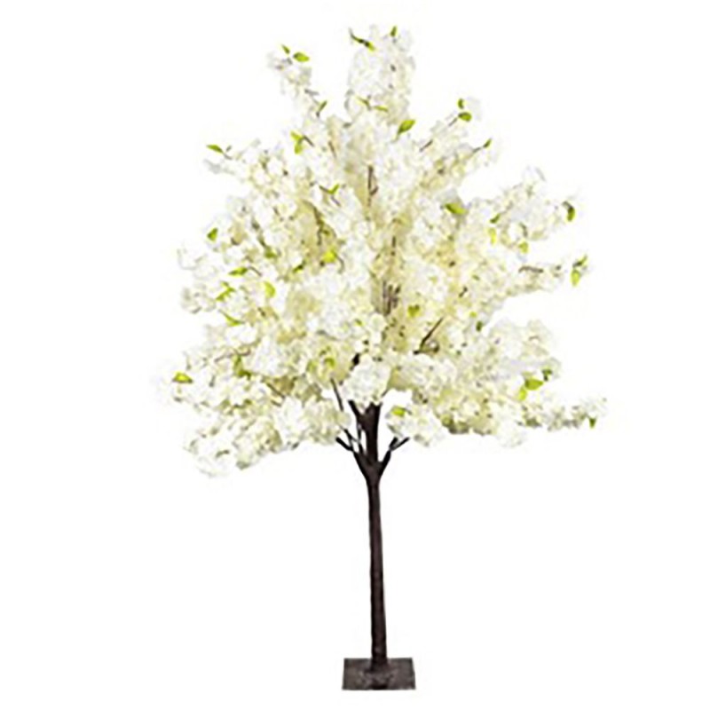 Διακοσμητικό δέντρο Αμυγδαλιά με κρεμ άνθη 180 εκ