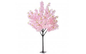 Δέντρο διακοσμητικό με ροζ άνθη αμυγδαλιάς 180 εκ