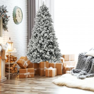 Sugar Pine χιονισμένο χριστουγεννιάτικο δέντρο 210 εκ