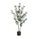 Φυτό διακοσμητικό σε pp γλάστρα με λευκά άνθη 120 εκ