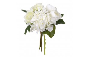Μπουκέτο με λευκά άνθη 30 εκ