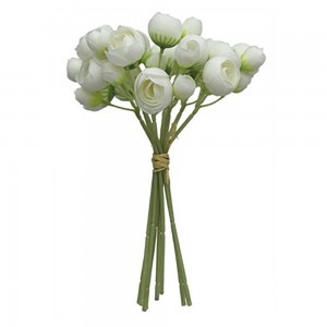 Διακοσμητικό ματσάκι με τριάνταδυο νεραγκούλες σε λευκό χρώμα 30 εκ