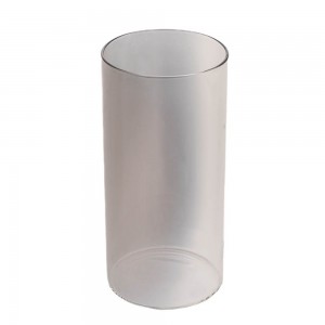Γυάλινο βάζο με σχήμα κυλίνδρου 12x25 εκ
