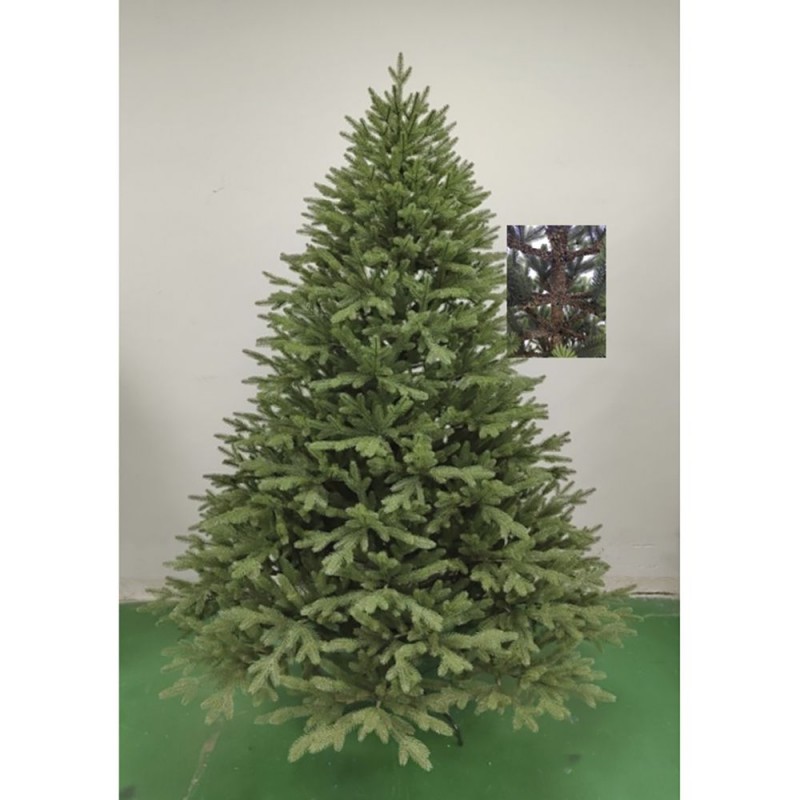 Χριστουγεννιάτικο δέντρο με φύλλωμα Full pe με ύψος 240 εκ