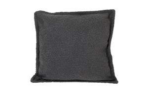 Διακοσμητικό μαξιλάρι σαλονιού σε σκούρο γκρι χρώμα 43x43 εκ
