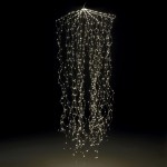 1152 LED λαμπάκια χταπόδι με χρυσό καλώδιο IP44 και θερμό λευκό φως 240 εκ