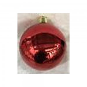 Χριστουγεννιάτικη άθραυστη μπάλα σε κόκκινη απόχρωση 40 εκ Χριστουγεννιάτικη άθραυστη μπάλα σε κόκκινη απόχρωση 40 εκ