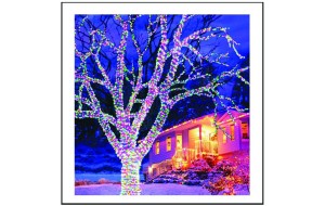 400 Led λαμπάκια IP44 με 8 προγράμματα πράσινο καλώδιο πολύχρωμο φως 16μ