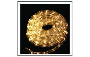Φωτοσωλήνας Led λαμπάκια IP44 με λευκό θερμό φως 100μ