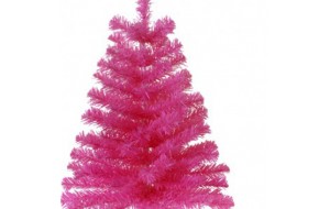 Ροζ Χριστουγεννιάτικο δέντρο 90 εκ
