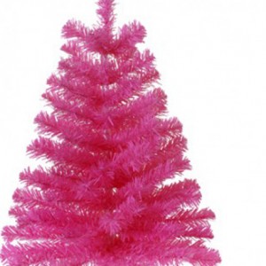 Ροζ Χριστουγεννιάτικο δέντρο 90 εκ