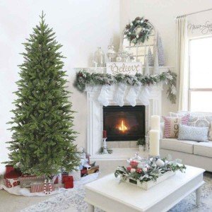 EchoRoza Χριστουγεννιάτικο δέντρο με κλαδιά PE mix και ύψος 180 εκ
