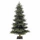 EchoBLK Χριστουγεννιάτικο δέντρο με ξύλινο κορμό και mix κλαδιά και ύψος 255 εκ