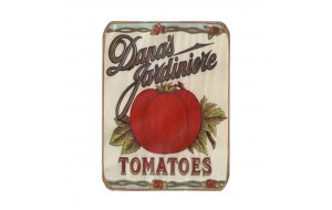 Ρετρό μαγνητάκι ψυγείου χειροποίητο tomatoes 6x8 εκ