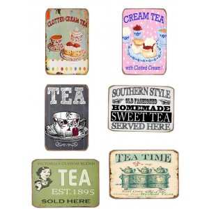 Μαγνητάκια Ψυγείου Χειροποίητα Tea Set S/6 τεμ.